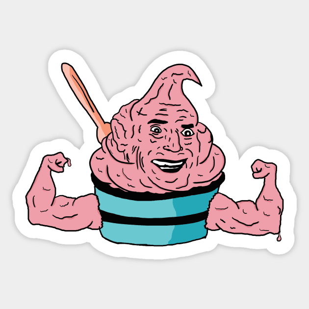 Willem DaFroyo Sticker by Pretty Weird